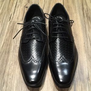 NWT Stacy Adams Black Melville shoes